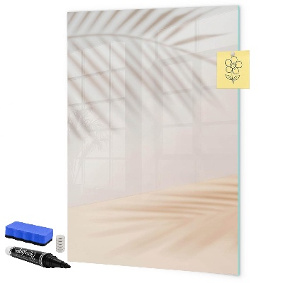 Dry erase board magnetic Note and photo board