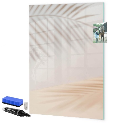Dry erase board magnetic Note and photo board