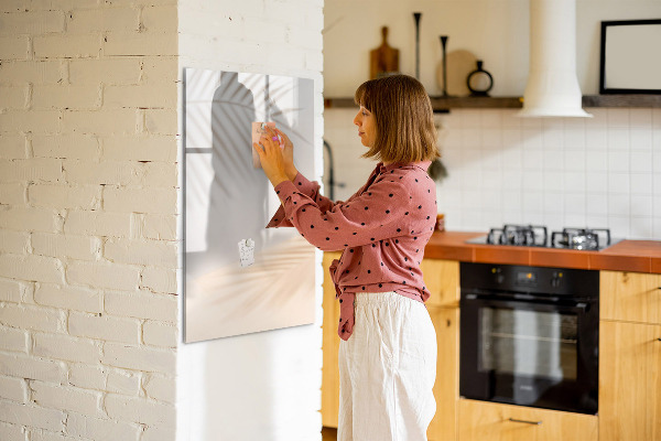 Dry erase board magnetic Note and photo board