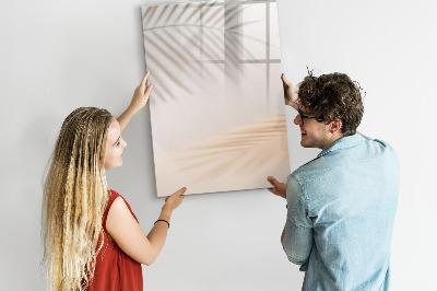Dry erase board magnetic Note and photo board