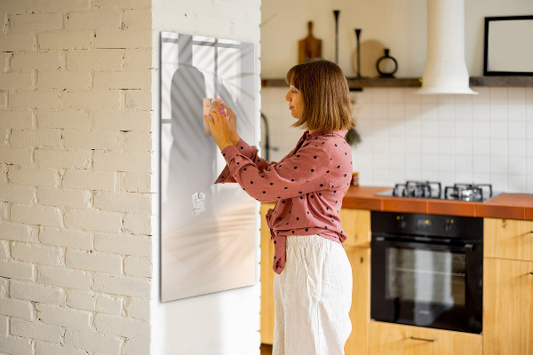 Dry erase board magnetic Note and photo board