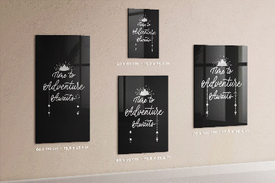 Dry erase board magnetic Note and photo board