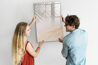 Dry erase board magnetic Note and photo board