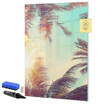 Dry erase board magnetic Creative board for photos and notes