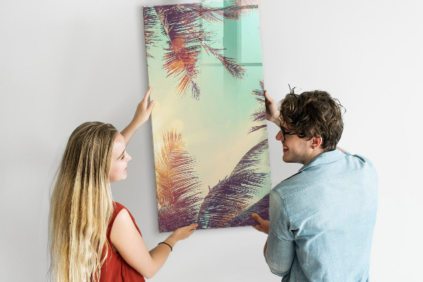 Dry erase board magnetic Creative board for photos and notes