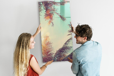 Dry erase board magnetic Creative board for photos and notes