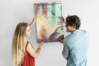 Dry erase board magnetic Creative board for photos and notes