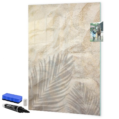 Magnetic dry erase board Photo board with accessories