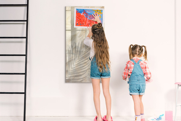 Magnetic dry erase board Photo board with accessories