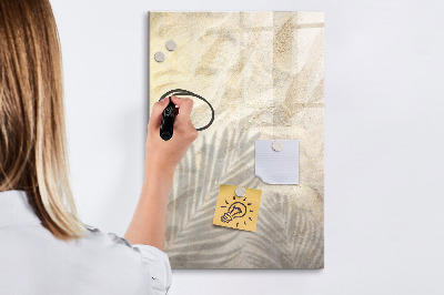 Magnetic dry erase board Photo board with accessories