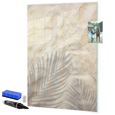 Magnetic dry erase board Photo board with accessories
