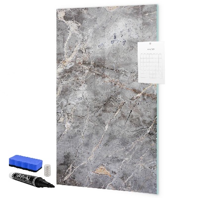 Dry erase board magnetic Memo board with magnets and photos