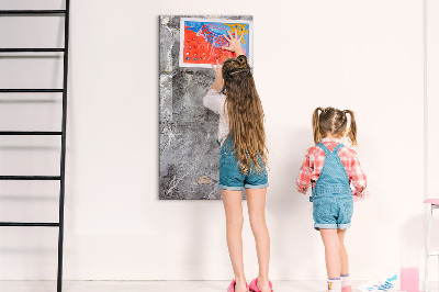 Dry erase board magnetic Memo board with magnets and photos