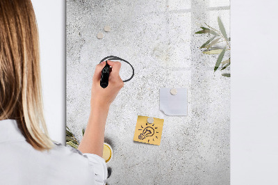 Dry erase board magnetic Modern board for notes and photos