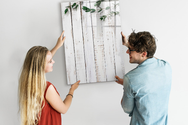 Dry erase board magnetic A creative space for memories and photos