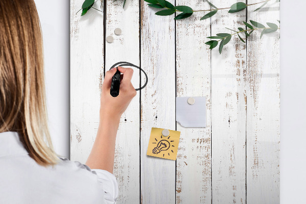 Dry erase board magnetic A creative space for memories and photos