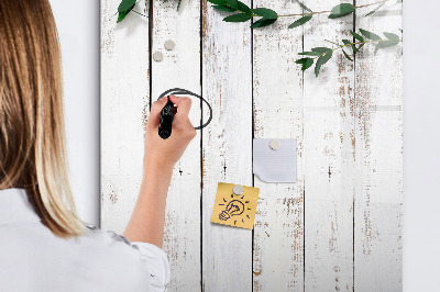 Dry erase board magnetic A creative space for memories and photos