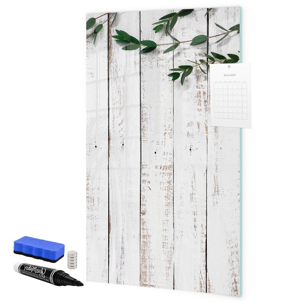 Dry erase board magnetic A creative space for memories and photos
