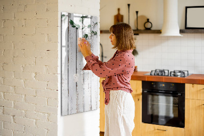 Dry erase board magnetic A creative space for memories and photos