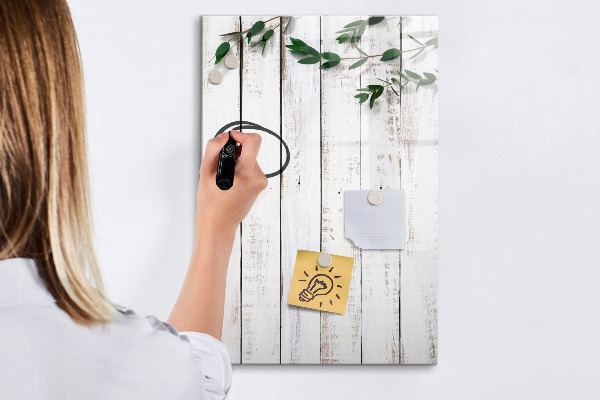 Dry erase board magnetic A creative space for memories and photos