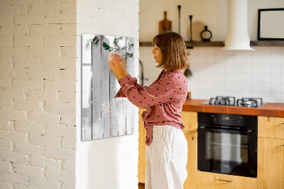 Dry erase board magnetic A creative space for memories and photos