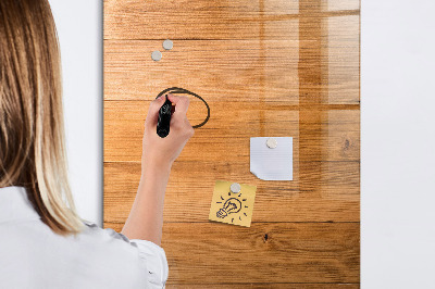 Dry erase board magnetic A cozy place for memories and photos