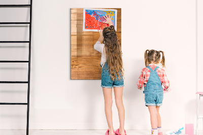 Dry erase board magnetic A cozy place for memories and photos