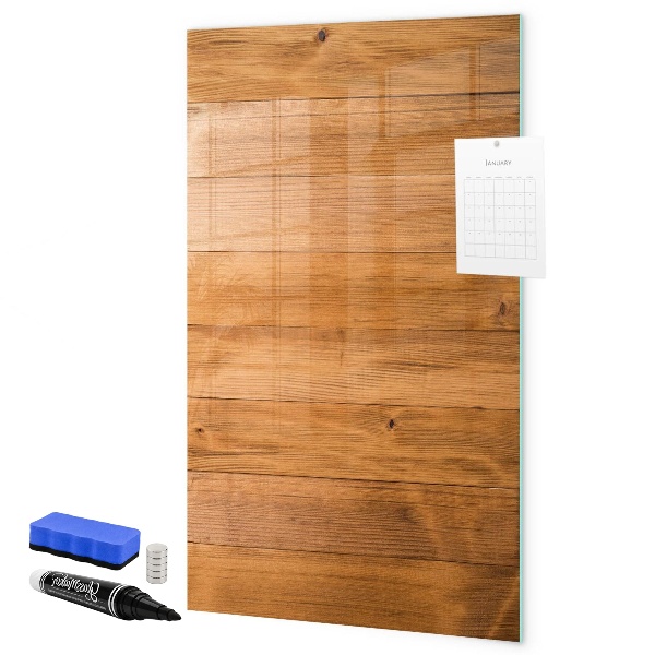 Dry erase board magnetic A cozy place for memories and photos