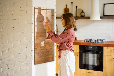Dry erase board magnetic A cozy place for memories and photos