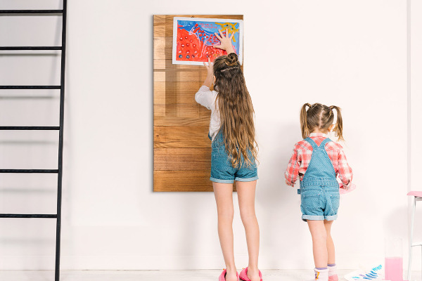 Dry erase board magnetic A cozy place for memories and photos