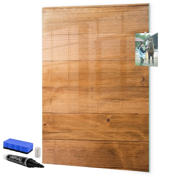 Dry erase board magnetic A cozy place for memories and photos