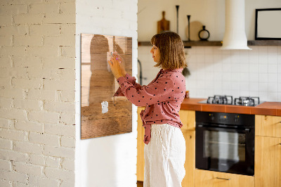 Dry erase board magnetic A cozy place for memories and photos