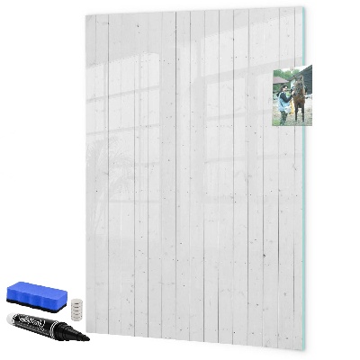 Magnetic dry erase board Board for photos and notes