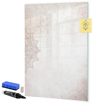 Dry erase board magnetic A creative space for photos and notes