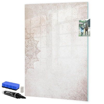 Dry erase board magnetic A creative space for photos and notes