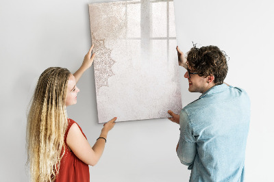Dry erase board magnetic A creative space for photos and notes