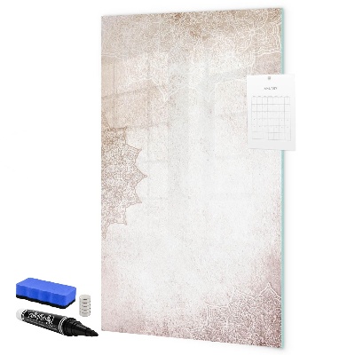 Dry erase board magnetic A creative space for photos and notes