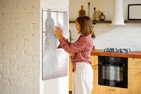 Dry erase board magnetic A creative space for photos and notes