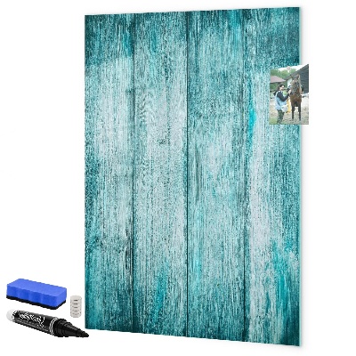 Magnetic dry erase board A colorful board for notes and photos