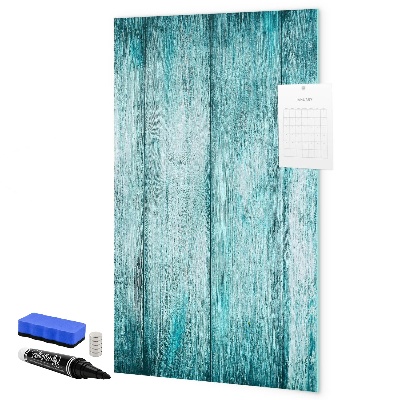 Magnetic dry erase board A colorful board for notes and photos