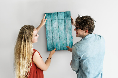 Magnetic dry erase board A colorful board for notes and photos