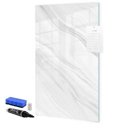 Dry erase board magnetic Stylish board for photos and notes