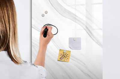 Dry erase board magnetic Stylish board for photos and notes