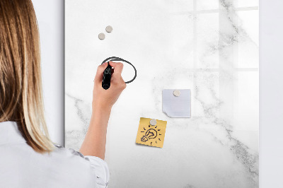 Magnetic dry erase board Magnetic board for photos and notes