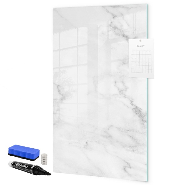 Magnetic dry erase board Magnetic board for photos and notes