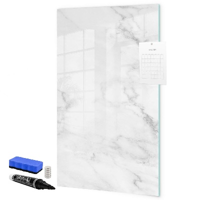 Magnetic dry erase board Magnetic board for photos and notes