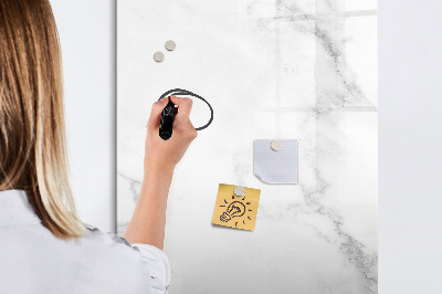 Magnetic dry erase board Magnetic board for photos and notes
