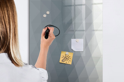 Magnetic dry erase board Note and photo board
