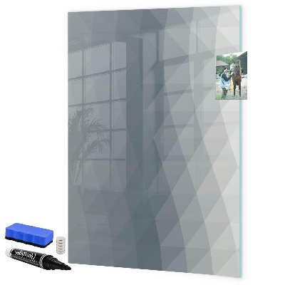 Magnetic dry erase board Note and photo board