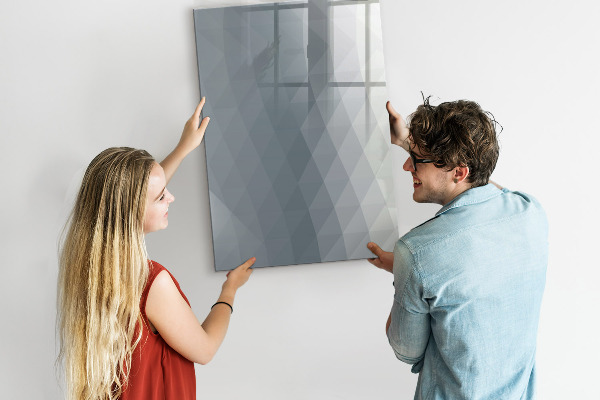 Magnetic dry erase board Note and photo board